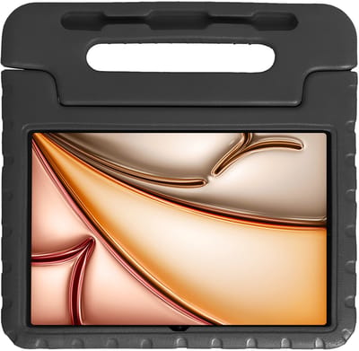 Hoesje - Geschikt voor Apple iPad Air M3/M4 (2025/2026) - 11 inch - Kinderhoes Shockproof Bumper - Kidsproof Case - Tablet Hoes - Kinder Hoes Cover - Zwart