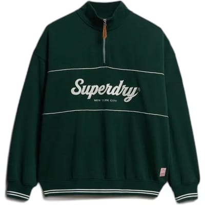 Dames sweatshirt met 1/4 rits Superdry Country Club