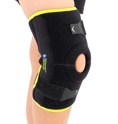Reh4Mat Kniebrace met scharnieren voor kinderen - Knie ondersteuning kind - Kniebrace zwemmen - Mt. 1 (2-5 jaar)