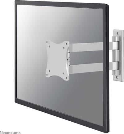 Neomounts FPMA-W820 Wandbeugel voor monitor Aantal monteerbare displays: 1 Display(s) 25,4 cm (10) - 68,6 cm (27) Zilver Kantelbaar, Zwenkbaar,