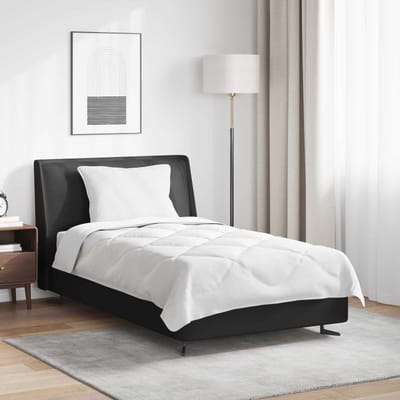 vidaXL - All-Season - Deken - met - kussen - 2 - st - Wit - Microvezel