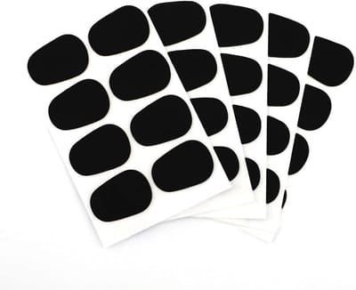 40 Stuks 0.8mm Dikke Saxofoon Mondstuk Pads van Rubber voor Beginners en Muzikanten, Geschikt voor Saxofoons en Clarinets