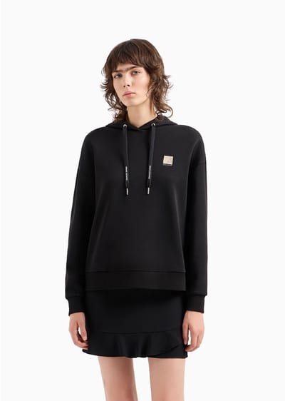Armani Exchange 6dym61-yjfyz Sweatshirt Zwart L Vrouw