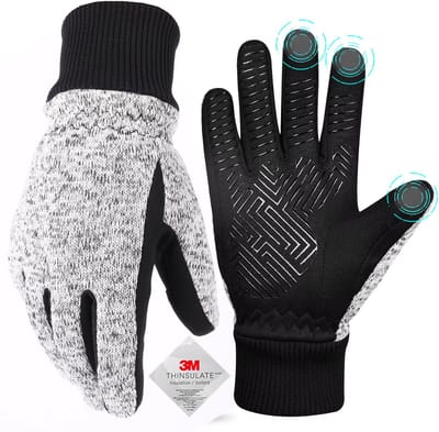 Warme Thermische Winterhandschoenen Maat S – Touchscreen Fietshandschoenen Hardlopen Wandelen tot -10°C – Koudbestendige Handschoenen voor Dames & Heren