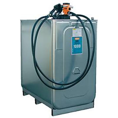 Diesel-tanksysteem CEMO UNI-Tank, startpakket, 1000 l volume, 230 V elektrische pomp, 30 l/min.