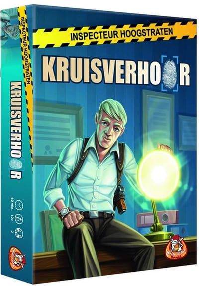 White Goblin Games - Inspecteur Hoogstraten: Kruisverhoor - Kaartspel