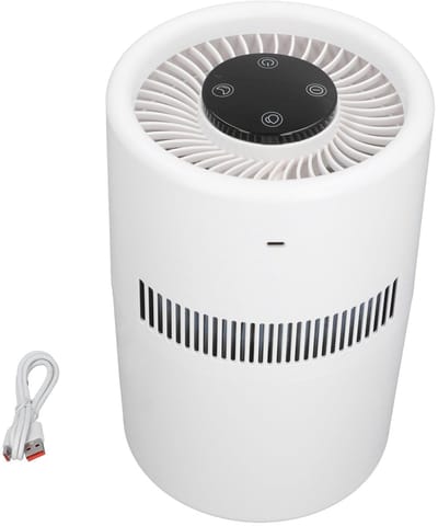 QTTVBTNA -Luchtbevochtiger - 4 Liter -Geschikt voor Woonkamer, Kantoor, Slaapkamer, Babykamer en Meer - Stil - Met Waterfilter - Wit