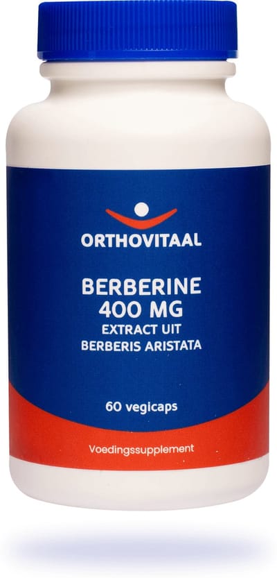 Orthovitaal - Berberine 400 mg - 60 vegicaps - Vitaminen - vegan - voedingssupplement