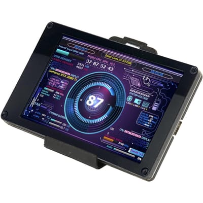 Mini écran USB de 3,5 pouces pour moniteur de température d'ordinateur AIDA64, panneau d'affichage de capteur de RAM CPU pour