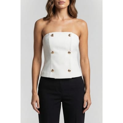GUESS Marciano By  Becky Bustier Top Macadamia Taglia: 44 | Magliette intime Outlet | Donna