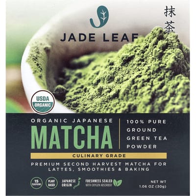 Jade Leaf Matcha, Biologische Japanse Matcha, 1,06 oz (30 gram)