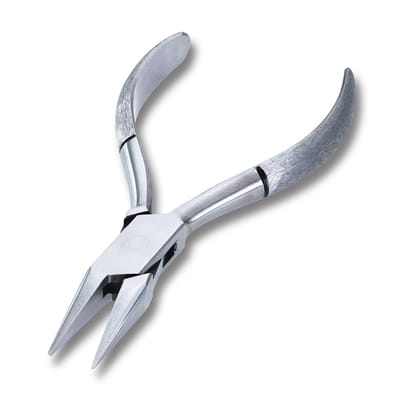 Super-Grip platbektang, met sterke, in de lengte gekartelde handgrepen, zonder karteling, gepolijst, 135 mm