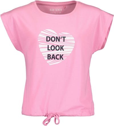 Blue Seven - Meisjes shirt - Roze - Maat 140