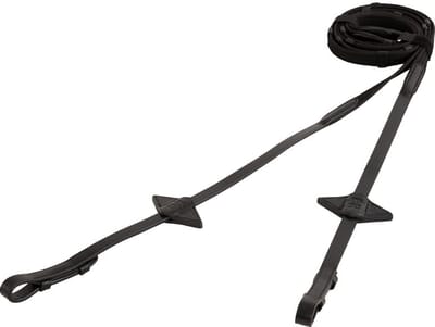 Webteugels 19mm stops Oak/Zilver - Full | Teugels paard