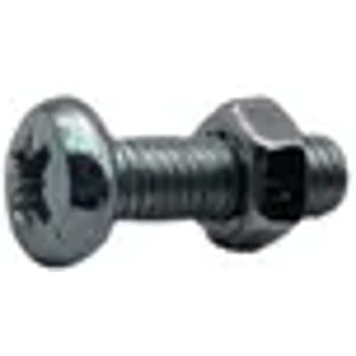 Sencys Metaalschroef+moer Ck M5x16mm Gegalvaniseerd Per 15