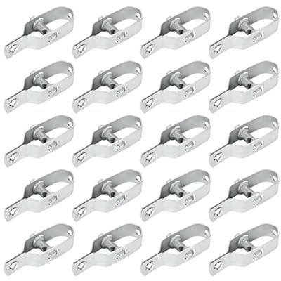 20 stuks hekspanners van verzinkt staal - 90 mm draadspanner voor tuin en waslijn