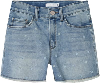 NAME IT - NKFROSE HW MOM DNM SHORTS 3555-ON NOOS - Meisjes - Bermuda shorts