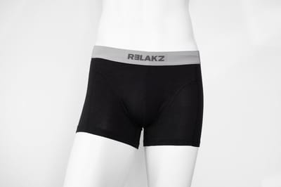 RELAKZ - Boxershort Heren - 2-Pack - Organisch Katoen - Zwart - Maat M