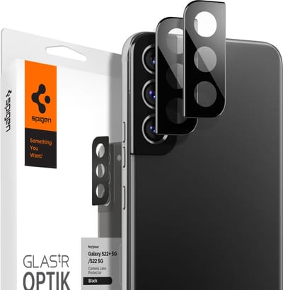 Spigen Optik Samsung Galaxy S22/S22 Plus Camera Lens Protector 2-Pack