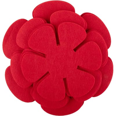 12 Stuks Vilten Pot & Pan Protectors Anti Kras Non-stick Divider Pads Pan Bodem Warmte Isolatie Beschermen keuken Kookgerei Tool rood
