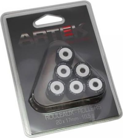Artek-variatorrol voor Peugeot 125 Satelis-scooter, modeljaar 2004 t/m 2020, 20x17, 10,5 g, nieuw