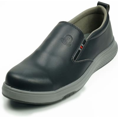 Chaussures de Protection du Travail, Embouts en Acier pour Homme, Anti-écrasement, Anti-perforation, Confortables Quatre Saisons, Respirantes, Chaussures de Sécurité Légères 46 noir