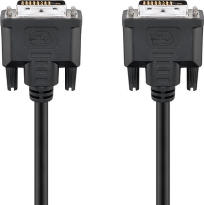 Wentronic MMK 110-200 24+1 DVI-D 2m SB 2m DVI-D DVI-D Zwart DVI kabel