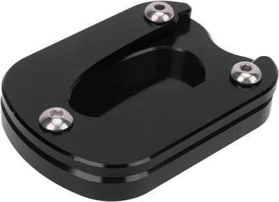 Motorfiets standaard pad voor betere stabiliteit en comfort, vervangende zijstandaard voetsteun van CNC 6063 aluminiumlegering voor Enfield Meteor 350 2021-2023, duurzaam en lichtgewicht