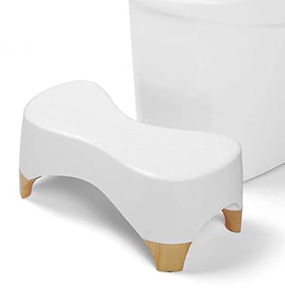 Toiletkruk voor Badkamer - Antislip Poepkruk voor Volwassenen en Kinderen
