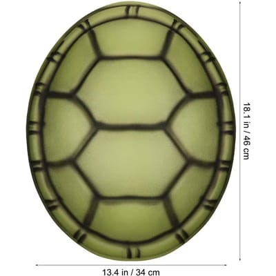 Kinderen Schildpad Schelp Halloween Kostuum EVA Schildpad Schelp Rugzak voor Volwassenen Kinderen Cosplay Feest Verkleed Spelen Props Free size beige