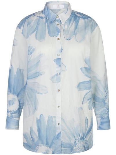 Lange blouse Van Emilia Lay wit