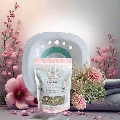 BlushBerry Steam - Yoni Stoombad starter set Pureglow- Yonistomen - Yonisteam - V-steam - vaginaal stomen (House of Didija )