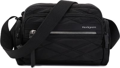 Hedgren Schoudertas Emily Multipockets Crossover RFID New Quilt Full Black Zwart