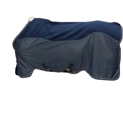 Kentucky Horsewear - Fleece Mesh cooler combo navy 140-6'3