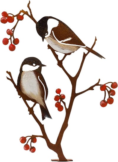 tuin schilderij tuinsteker vogel decoratie voor buiten, tuin, decoratieve accessoires