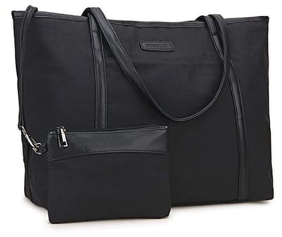 Laptop Draagtas voor Vrouwen - 15,6 Inch Schoudertas voor Werk, Universiteit en Reizen
