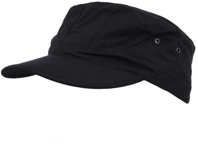 Fostex Garments - Military fatique cap ripstop (kleur: Zwart / maat: NVT)