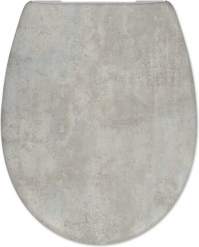 Sanifun Toiletbril Concrete – Duroplast Grijs | Soft-Close & Quick-Release