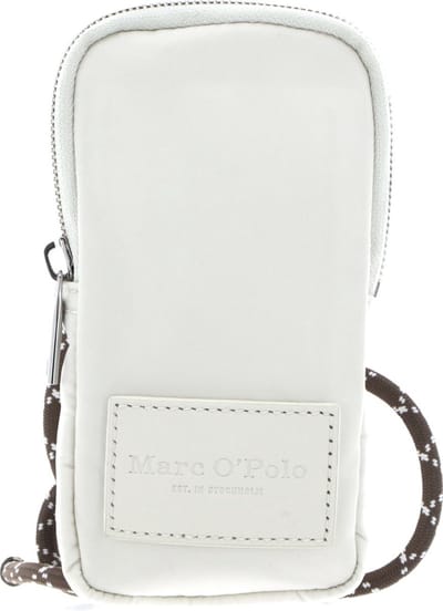 Marc O'Polo Telefoontasje Akuna Cellphone Bag Chalk White Wit