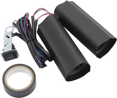 Verwarmde pads winter met 12 V voor motorfietsen en handwarmers voor stuur