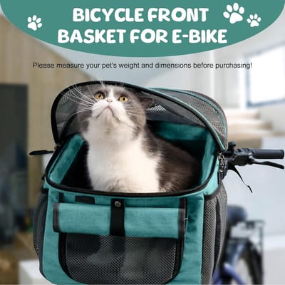 Fietsmand Hond Achter - Hondenfietsmand Bagagedrager - Honden en Katten - Dierencomfort