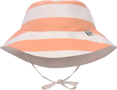 Lässig Hoed Zonnehoedje met UV-bescherming Splash & Fun Block Stripes milky/peach, 19-36 mnd. Maat 50/51
