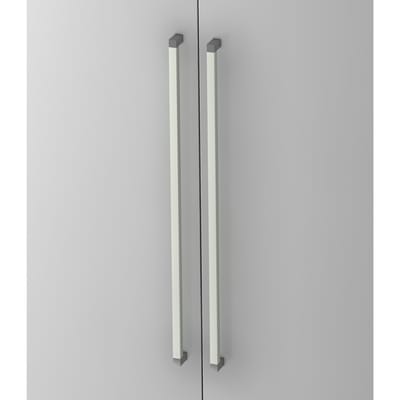 Archiefkast TARVIS, met handgreep zonder slot, 3 ordnerhoogten, B 800 x D 420 x H 1270 mm, lichtgrijs