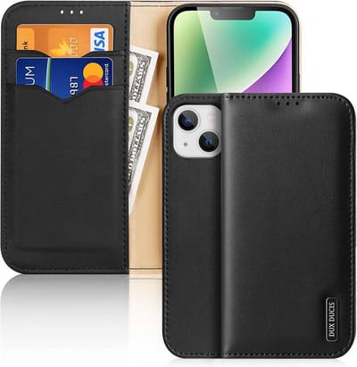 Dux Ducis - Telefoonhoesje geschikt voor iPhone 15 Plus - Hivo Series Case - Zwart