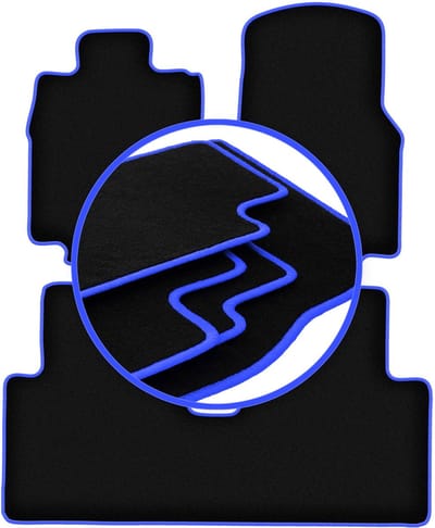 CARLUX-BLUE automatten voor: Mercedes Vaneo W414 minivan (2001-2005)