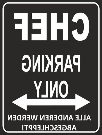 Parkeerplaatsbord - Privé parkeerbord - Eigen plek markeren - Aluminium Dibond - 32x24 cm - Zwart/Zilver