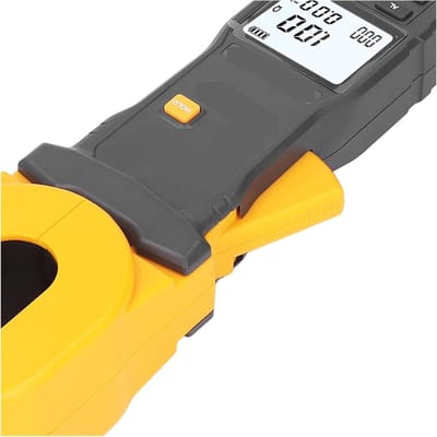 Digitale Klem Grondtester - Aardweerstandsmeter - Elektrisch Onderhoud - 0001 Ohm Resolutie - 55x32mm Klem - Zwart