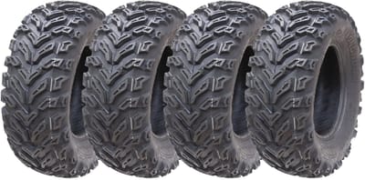 25x8.00-12 Quad-banden voor terreinvoertuigen, 6-laags, Wanda P3103, met E-keur, goedgekeurd voor gebruik op de openbare weg (set van 4)