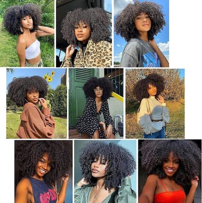 Kinky Curly Haar Bundels 100% Echt Menselijk Haar Natuurlijk Zwart