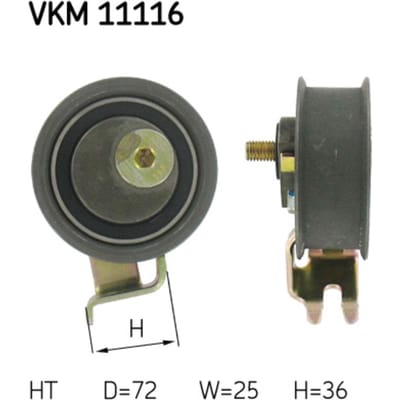 Tandriempoelie SKF VKM 11116